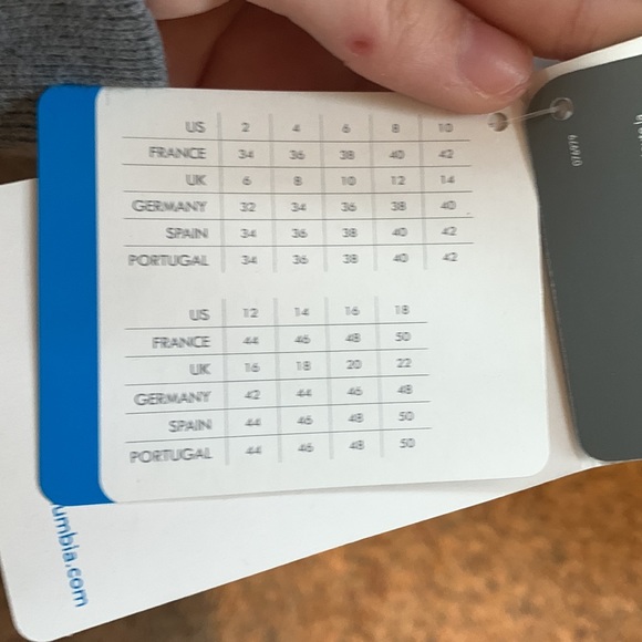 NWT Women’s Columbia Adera Collection Dusty Slate Blue Open Front Cardigan Shawl - Picture 6 of 11